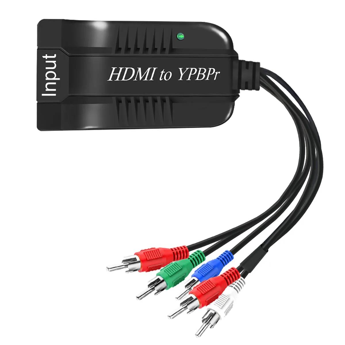 HDMI-Ypbpr Ʈ  YPbPr 5RCA RGB ȯ , R/L    Ypbpr-HD 1080P 4K   ȯ